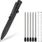 KeyUnity KP04BK Bolt Action Pen, Titanium Alloy EDC Pocket Pen, Retractable Metal Ballpoint for Everyday Carry