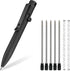KeyUnity KP04BK Bolt Action Pen, Titanium Alloy EDC Pocket Pen, Retractable Metal Ballpoint for Everyday Carry
