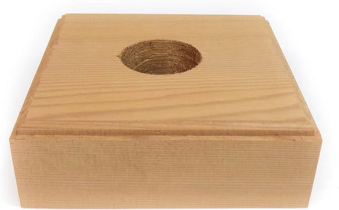 Miller Shingle 4 pack 4.5 inch 4.5 inch Clear Cedar Hose Bib, - x