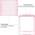 Locker Shelf with Locker Mirror Magnetic & 2 Magnetic Pen Cups, Organizer for Work, Mesh Metal Locker Accessories Kit