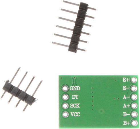 NOYITO Load Cell and HX711 Combo Pack Kit - 1kg 5kg 10kg 20kg Load Cell Amplifier ADC Weight Sensor