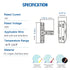Brightfour T Tap Connectors for AWG 28-12, 20 Pack Lever Wire Connectors, Push-in 3 Way Wire Connectors