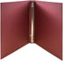 JAM PAPER Premium Linen Textured 1 Inch Binders, Red, 3 Ring Binder, Sold Individually