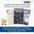 BCW Paperback Book Bags - 100-Pack, 5 x 7 3/8 Inches, Crystal Clear Polypropylene for Pocket Paperbacks