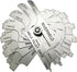 RIVERWELD 7 Piece Fillet Weld Set Gage MG-11 - Depth Gauges Welding Inspection Test Ulnar Marks Metric Checking Fillet