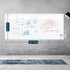 Dry Erase Whiteboard Sticker Wall Decal - Self-Adhesive Peel Stick Paper for School, Office, Home, Kids Drawing