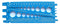 Stainlesstown Nut Bolt Thread Gauge - Blue Measurement Tool