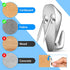LEIFIDE 10 Pieces Cubicle Hooks, Fabric Panel Wall Clips for 40 Lbs Picture Hangers in Office Home Kitchen (Silver)