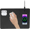 Firelison Wireless Charging Mouse Pad 2 in 1 Leather Multifunctional Office Desk Pad