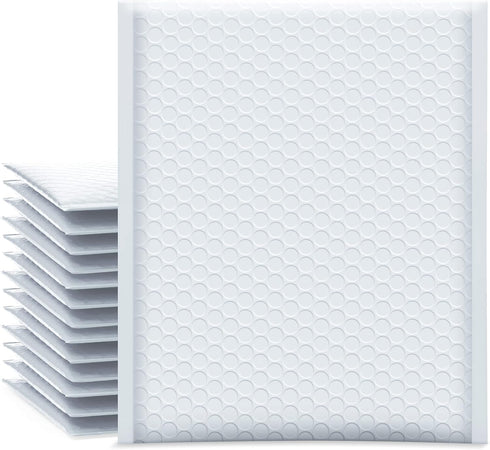 UCGOU Bubble Mailers 7.25x12 Inch White, 25 Pack Usable Size for Small Business