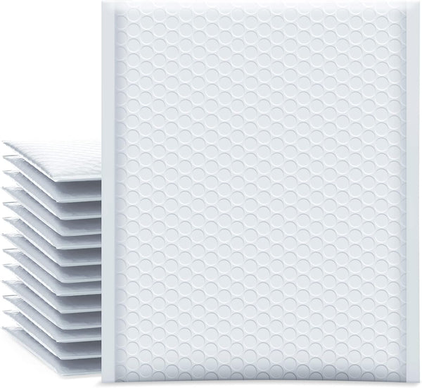 UCGOU Bubble Mailers 7.25x12 Inch White, 25 Pack Usable Size for Small Business