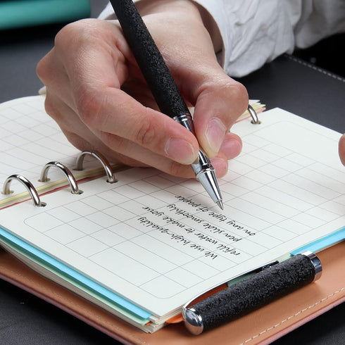 Nice Luxury Pen with Case, Fancy Ballpoint Pen, Smooth Writing Experience, Gift Box with 0.5mm Black Refill