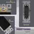 ENERLITES 91150-BKWP Decorator On/Off Paddle Switch with Wall Plates, Single Pole, 15A 120V/277V, Black
