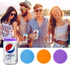 Dirvcp 6 Lids,6 PCS Silicone Soda Can Color BPA-Free Reusable Silicone Can Covers, Can Stopper or Protector