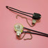 Rulbelok JX42B 250V DIY Wall Light Pull Chain Cord Controller Switch for Home Ceiling Fan Lamp Pull Chain Cord Switch