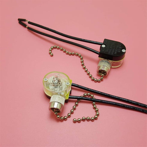 WOEIFGV JX42B 250V Wall Light Pull Chain Cord Controller for Home Ceiling Fan Lamp Replacement Parts