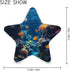 ALAZA Fish Ocean Underwater Coral Reef Star Shaped LED Night Light Dusk to Dawn Sensor Plug in Night Home Decor Desk