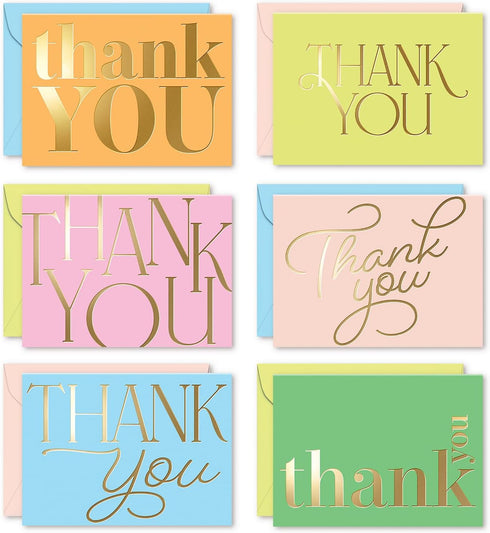 Sweetzer & Orange S&O Candy Thank You Cards with Envelopes - Blank