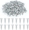 Swpeet 300Pcs 3/4 Inch High Quality Galvanized Roofing Felt Nails for Fastening Roofing Felt and Asphalt Shingles
