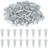Swpeet 300Pcs 3/4 Inch High Quality Galvanized Roofing Felt Nails for Fastening Roofing Felt and Asphalt Shingles