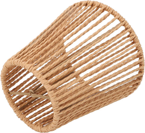 E14 E14 Aramox Handwoven Lampshades, Paper Rope Material, ClipOn Small Lamp Shades for Pendant Lights, Chandeliers