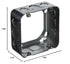 Raco 262 Square Extension Ring, Drawn, 4-11/16", 2-1/8" Deep with Eight 1/2 and Four 3/4" KO's