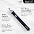 Automatic Electric Rubber Eraser, Battery Operated, Ideal for Kids and Adults, Drawing, Sketching, 22 Refills