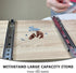 5 Sets PRETYZOOM Center Mount Drawer Slide Tracks with Rollers Brown Replacement Glide Kit for Nightstand and Dresser