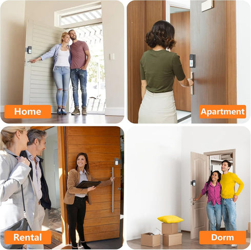 Anti-Theft Video Doorbell Mount, No Drilling Door Bracket for Video Doorbell 2/2020 Release (Black)