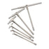 6 Set, 5/16" 6" Set (5/16" 6") Beslands Pc Telescoping Gage - Range, T-Bore Hole Gauges w/Pouch, High Precision