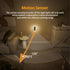 Dimmable 1-150lm 2 Pack Lyridz Plug-in LED Rotatable Night Light with Motion Sensor, Backlit Nightlight with Adjustable