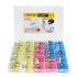 220PCS Heat Shrink Wire Connectors Kit, Waterproof Insulated Electrical Terminals for Automotive