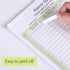 125 Patient Sign in Sheets, HIPAA Compliant, 3 Part Carbonless Forms for Medical Offices, 3125 Labels