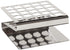 Globe Scientific Stainless Steel "Z" Shape Tube Rack, 25-Place for 16/17mm Tubes