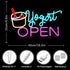 Frozen Counter 16.5 9.8 Yogurt OPEN Neon Sign LED Storefront Sign for Yogurt Bar, Dessert Shop, Ice Cream Cafe