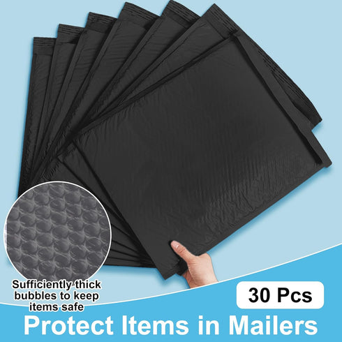 Henoyso 30 Pcs Extra Large Bubble Mailers 14 x 19 Inches Padded Waterproof Shipping Bags for Small Business