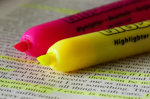 Promarx HS09-ALCB02-48 Glowline RT Retractable Highlighters Yellow and Pink 2 Count