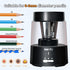 Electric Pencil Sharpener Heavy Duty Blade, Rechargeable Battery Powered for 6-8mm Colored Pencils, Auto Stop