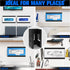 2 Pack Magnetic Glove Dispenser - Heavy Duty Wall Mount & Fridge Organizer for Gloves, Paper Towels, Wipes - Tool-Free