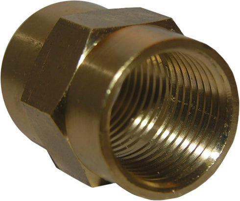 LASCO 17-9229 3/4-Inch Brass Coupling, Female Pipe Thread