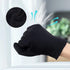 5 Pairs Archival Photo Gloves - Black Medium Work Gloves for Handling Art and Photography