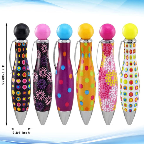 Short Fat Pens 6 Pcs Ergonomic Mini Pens For Tremor Arthritis Handicap Parkinson Cute Mini Pen Elegant Fat Pens Black Ink by lyforx