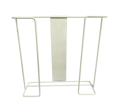 KingSeal Large Wall Mounted Wire Rack, Double Disposable Glove Box Holder