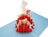 iGifts And Cards 3D La Quinceañera Pop Up Card – 15th Birthday Keepsake Gift for Daughter, Niece