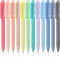 Mr. Pen Retractable Gel Pens, 12 Pack, Fast Dry, Fine Point 0.7mm, Cute Aesthetic Pens for Journaling, Gel Ink Pens