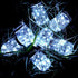 12 Pack 30 12 SmilingTown Solar Mason Jar String Light Lids LED Fairy Firefly Inserts Lighting with Hangers Waterproof