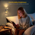 FLMAQE 2 Pack, Dimmable, 0-100 3000K, LED Night Light Dusk to Dawn Sensor, LM Adjustable Brightness, Wall Mounted