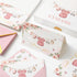 50 Pack 4 6 Inch FYSUIMU Baby Shower Thank You Card Pink Floral Clothes Greeting Card Foil Gold Flower Boxed Blank Note