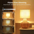 Dimmable Bulbs, 2700K 6W 60 E26 Bulb, ST58 Bulbs, 600LM, 90+ E26 6 Pack GvvooHome Edison Warm White, Equivalent to watt