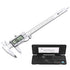 Neoteck 8 inch Digital Caliper, Stainless Electronic Measuring Tool with Fraction/Inch/Millimeter Conversion